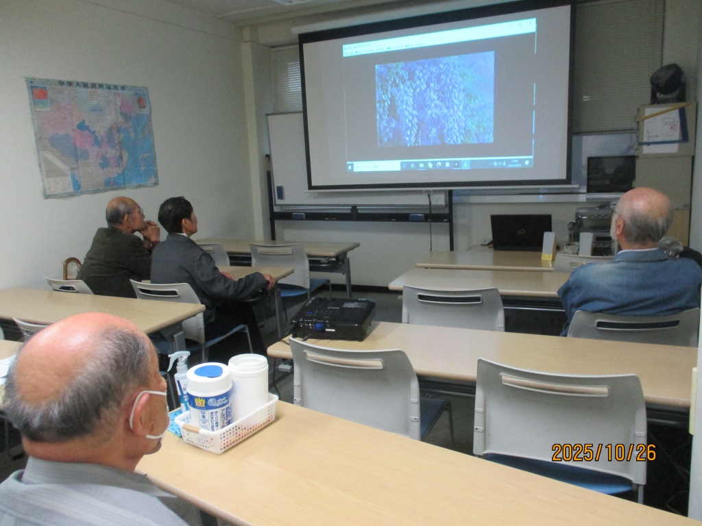 日中文化教室にてあ・うん上映